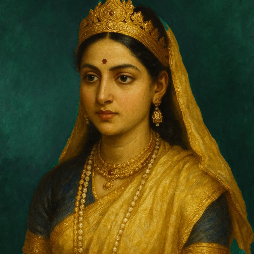 Ambalika, character in the Krishna Dharma Mahabharata companion: Pandu's mother; leaves Hastinapura with Satyavati for the forest.