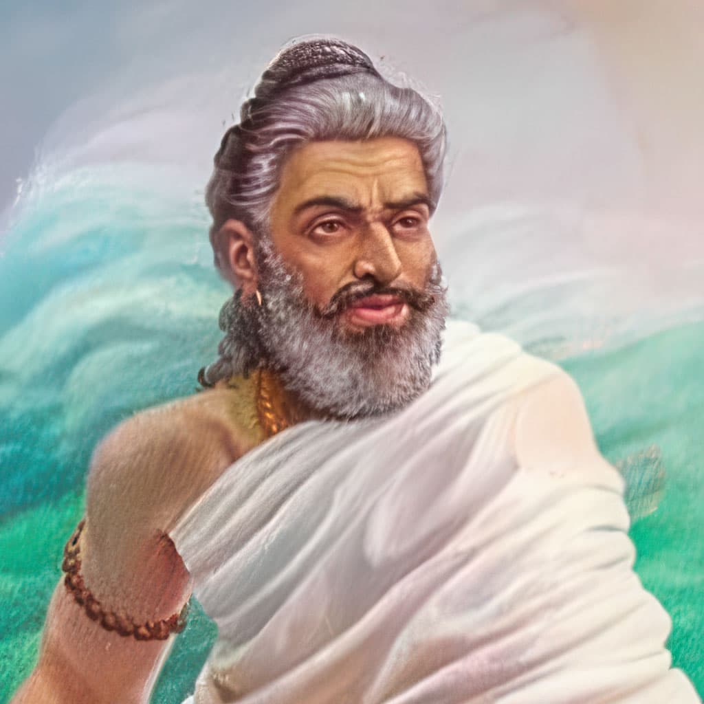Drona, character in the Krishna Dharma Mahabharata companion: Master of weapons who becomes teacher of the Pandavas and Kauravas.