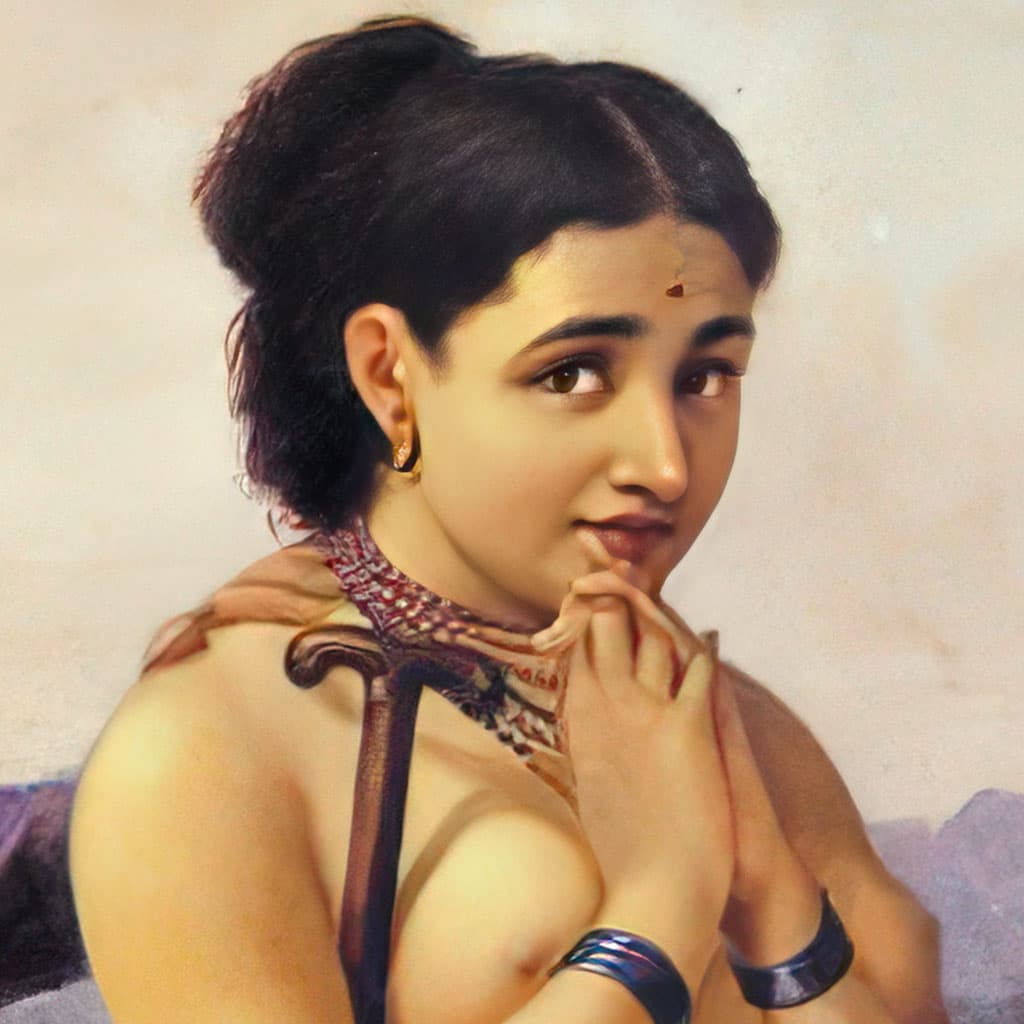 Satyavati, character in the Krishna Dharma Mahabharata companion: Kuru queen mother who retires after Vyasa warns that destruction is coming.