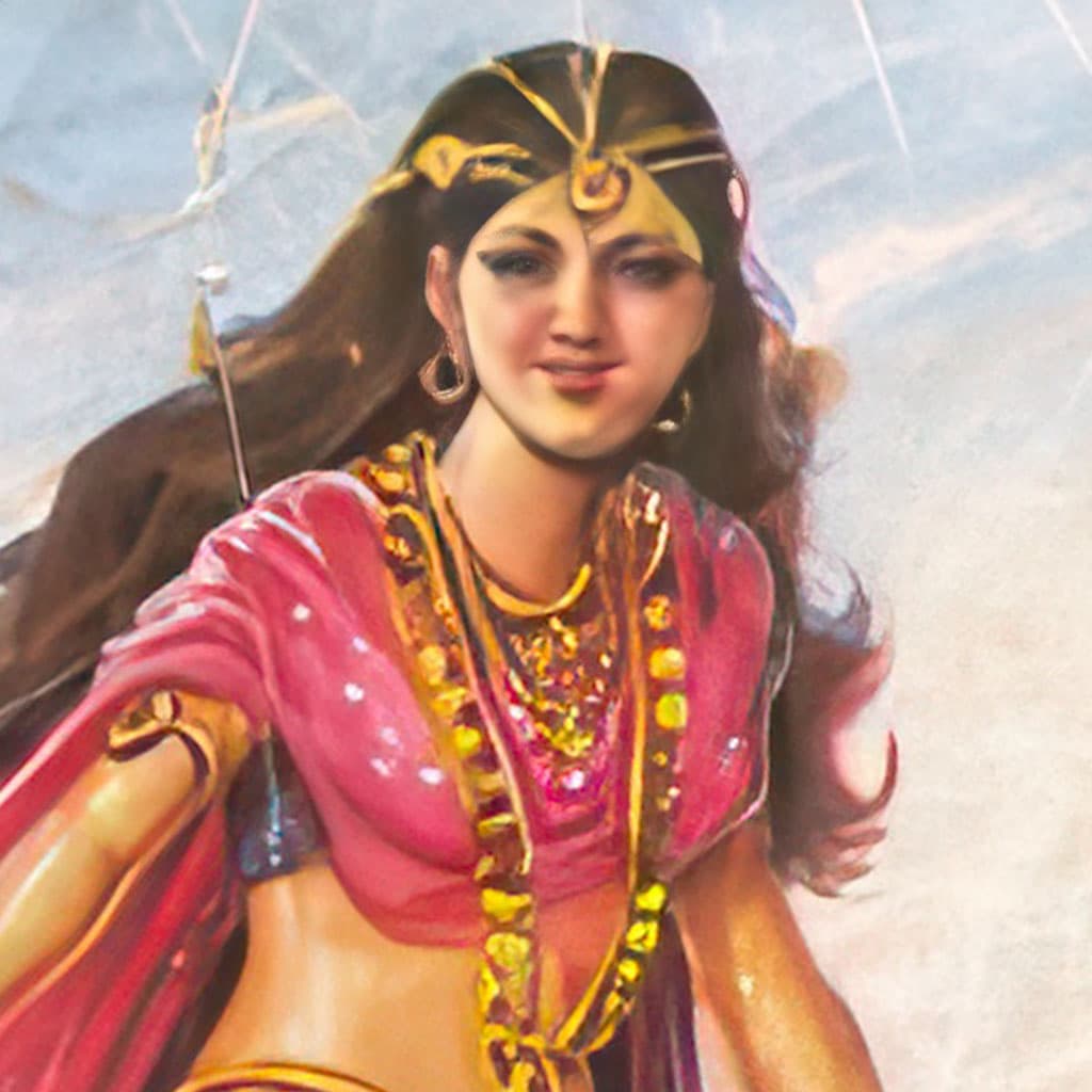 Tapati, character in the Krishna Dharma Mahabharata companion